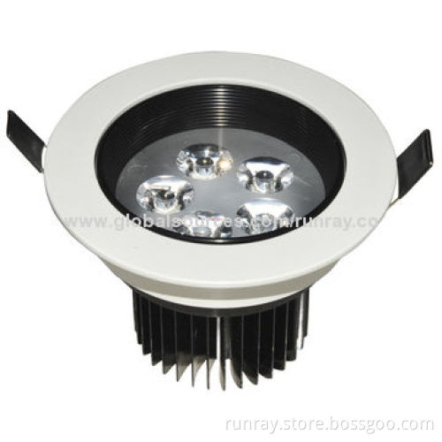 12W LED Downlight,AC 85-265V,Bridgelux Chip,110lm/W,140mm Diameter,72H Aging Time,ISO:9001 Factory